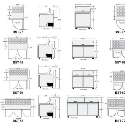 Bison Refrigeraton Sandwich Units Schematics Design