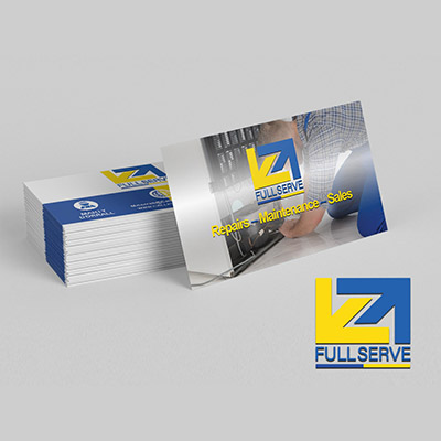 Full Serve Business Card Design