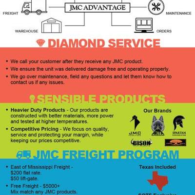 JMC Advantage Diamond Service Flyer Design