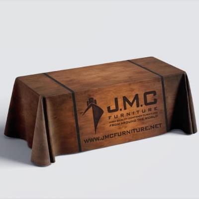 JMC Furniture Convention Tablecloth Design