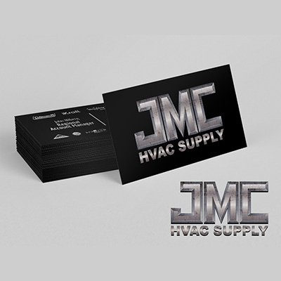 JMC HVAC Supply Business Card Design