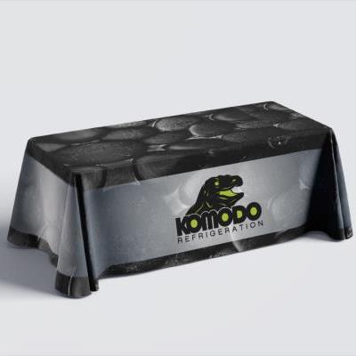 Komodo Refrigeration Convention Tablecloth Design