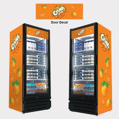 Orange Crush Custom AGM-12 Refrigerator Decals Design