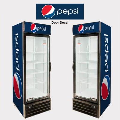 Pepsi Custom BMG-15 Refrigerator Decals Design