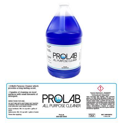 Prolab ll PurposeP Cleaner Bottle Label Design